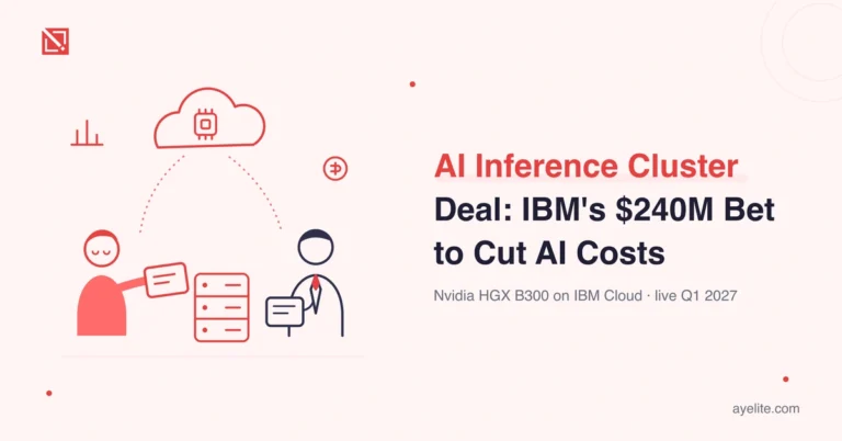 AI Inference Cluster Deal: IBM’s $240M Bet to Cut AI Costs